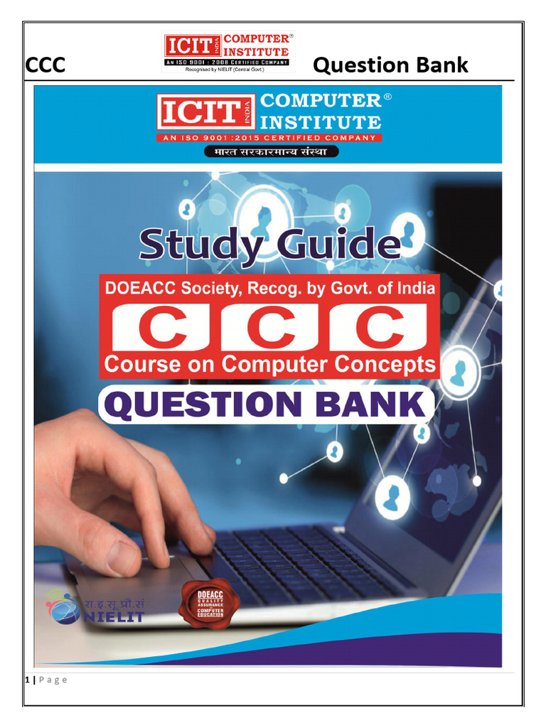 CCC Exam Question Bank PDF | PDF | Automated Teller Machine | Network ...