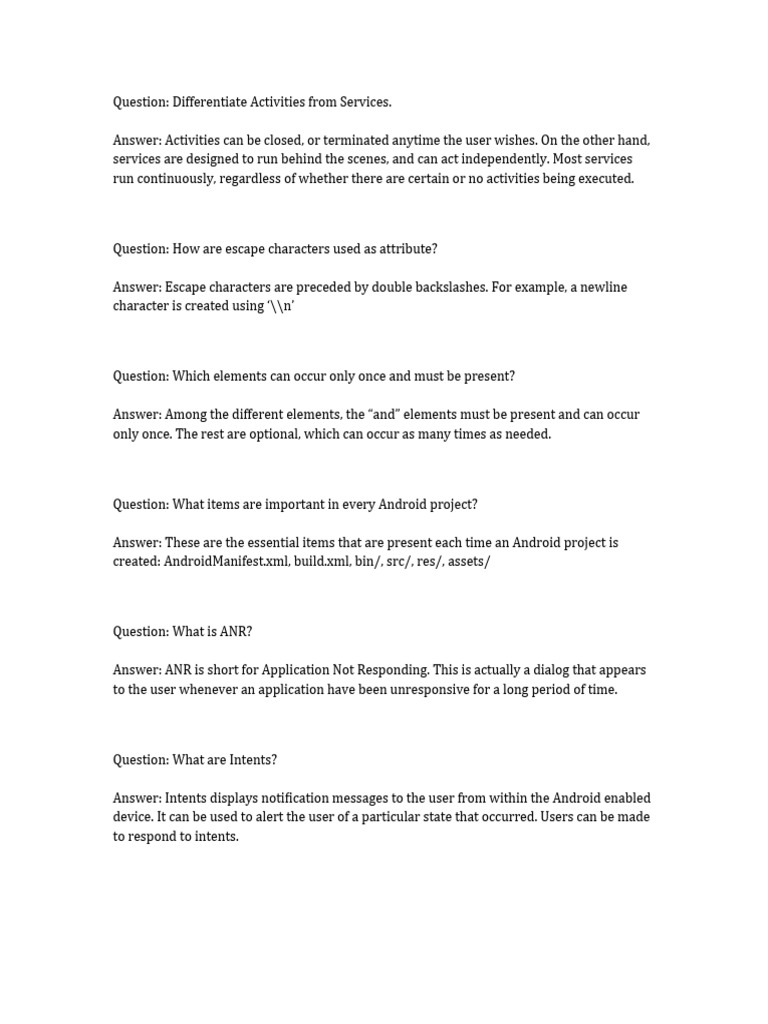 Understanding Android Development Concepts | PDF | Art | Technology ...