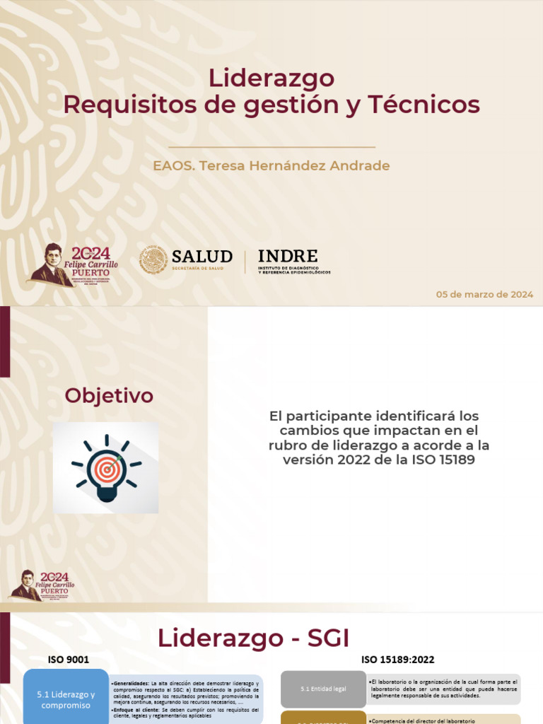 Liderazgo y Gestión en ISO 15189:2022 | PDF | Laboratorios | Gestión de ...
