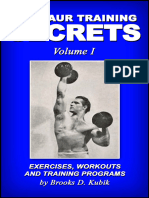 Dinosaur Training Secrets Volume I Exercises, Workouts and Training Programs (Kubik, Brooks D.) (Z-Library)