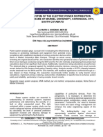 The Protection System of The Electric Power Distribution System of Notre Dame of Marbel University, Koronadal City, South Cotobato