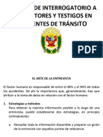 Perú-Técnicas de Intertrogatorio a Conductores y Testigos-UPIAT Arequipa