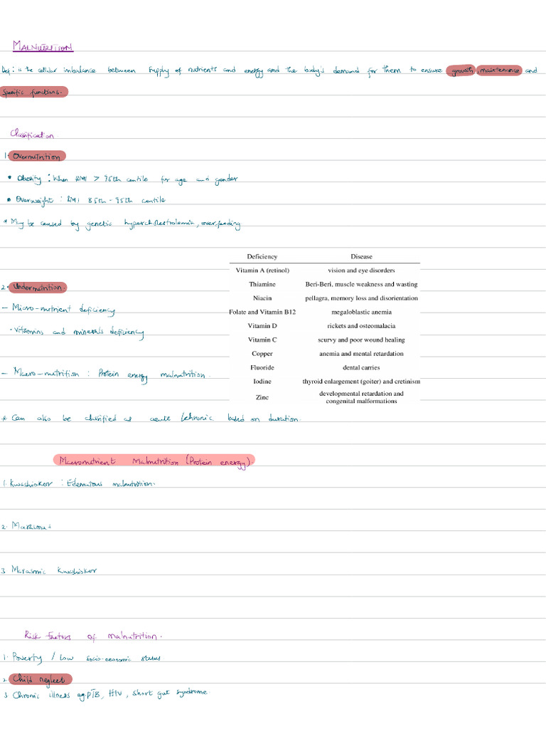 Malnutrition Pdf Malnutrition Hypothermia