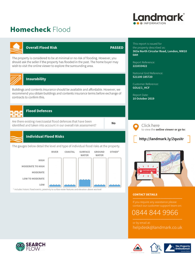 Lot - 31A - Flood Report | PDF | Flood | Risk