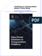 Free Download Data Driven Solutions To Transportation Problems Yinhai Wang Full Chapter PDF