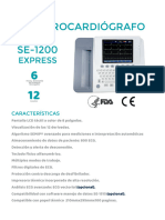 Electrocardiografo SE1200 Express