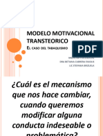 Modelo Motivacional Transteorico