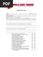 PFT/CFT Performance Worksheet NAVMC 11622 | PDF | United States Marine ...