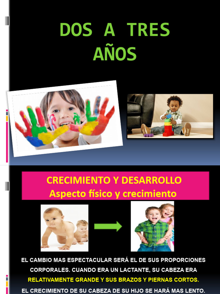 Desarrollo de 2 A 3 Años | PDF