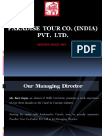 Paradise Tour Co. (India) Pvt. LTD.: Serving Since 1981