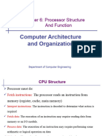 Chapter 06 Processor Structure and Function