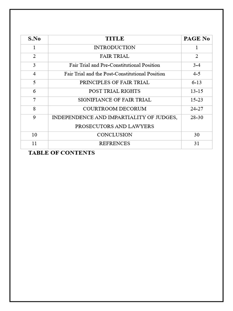 Proffessional Ethics Aasignment 1 | PDF | Right To A Fair Trial ...