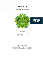 Makalah Sejarah Musik Dunia