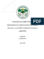 Practical Attachement Manual For Student