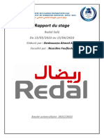 Rapport de Stage Redal