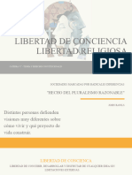 Libertad de Conciencia Religión Objeción de Conciencia