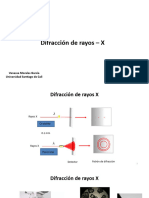 Clase 8 y 9 - Difracción de Rayos X