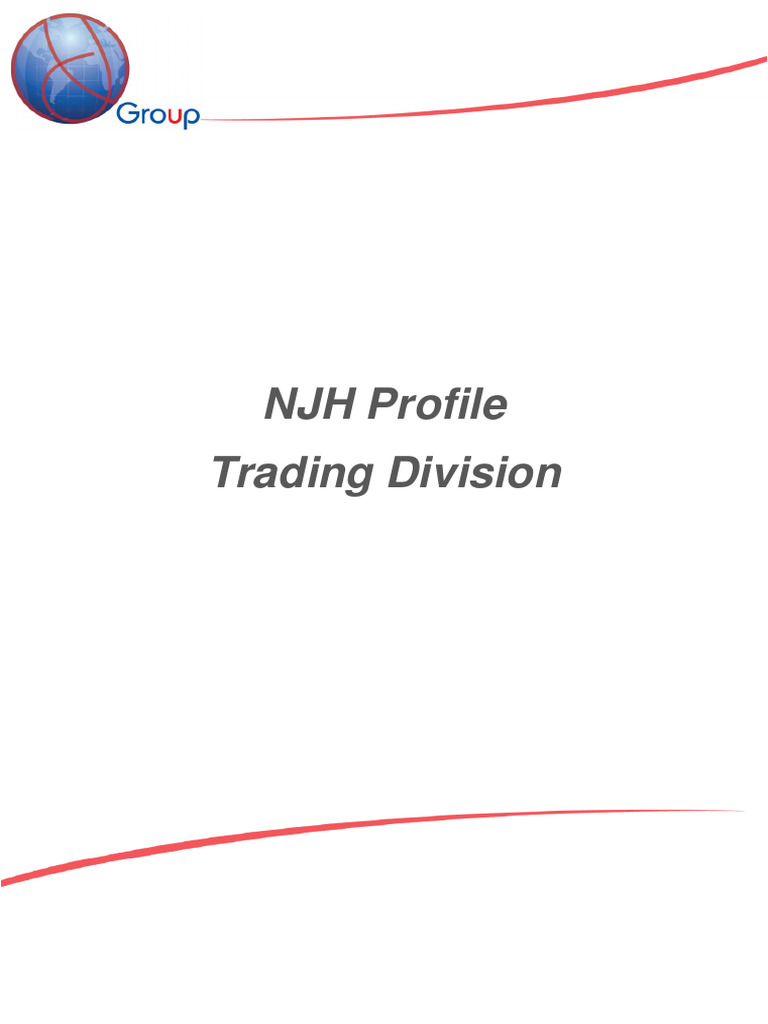 NJH Trading Division Overview and Services | PDF | Valve | Pipe (Fluid ...