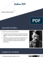 Trabalho de História KF1: Ascensão de Hitler Ofensivas Do Eixo (1939 A 1942) Governo de Benito Mussolini