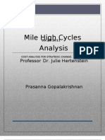Mile High Cycles Analysis: Professor Dr. Julie Hertenstein