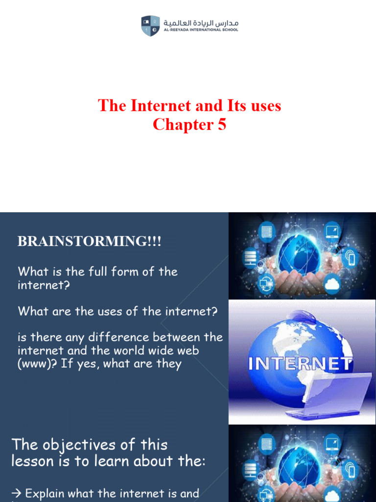 The Internet and Its Uses CURR | PDF | World Wide Web | Internet & Web