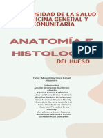 Universidad de La Salud Anatomía e Histología de Los Huesos
