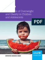 Programming Guidance Overweight Prevention