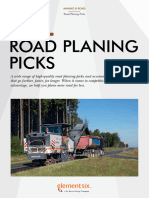 Element Six - Road Planing Picks