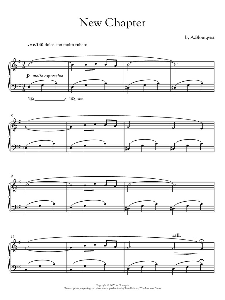 A +Blomqvist+-+New+Chapter+ | PDF