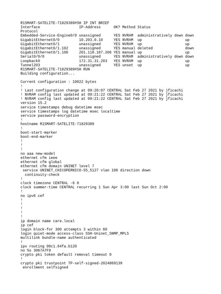 Cisco Router Configuration Overview | PDF | Internet Protocols | Computer  Network