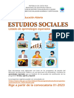 Estudios Sociales III Ciclo 2023