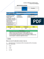 Prueba 3° 30-05