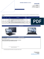 Formato Cotizacion PINTUMEX LAPTOPS