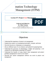 ITPM - 07 - Project Cost Management-3