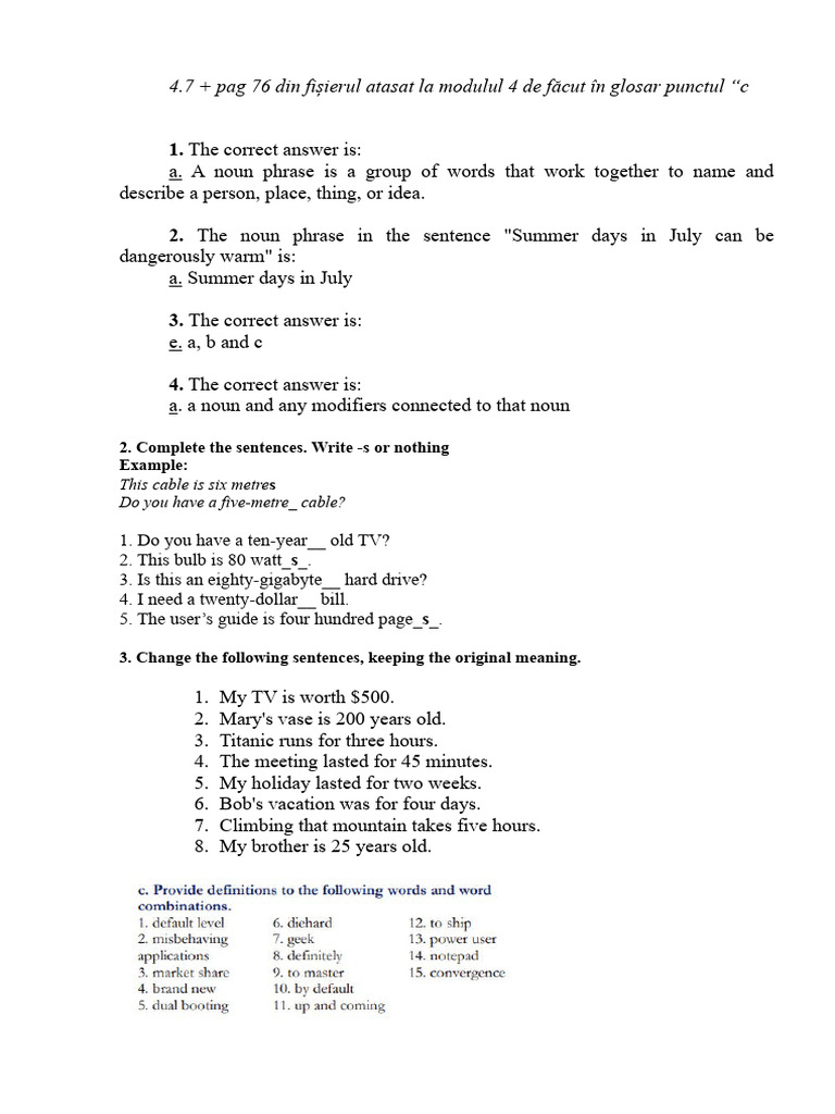 English Work | PDF