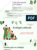 Ecologia Cultural