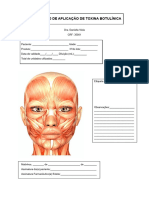 Formulario de Aplicação Toxina Botulínica