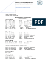 How To Do Calendar of Events To Conclude