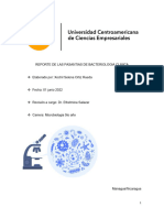 Reporte de Las Pasantias de Bacteriologia Clinica Ortiz