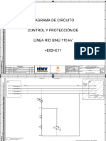 Diagrama de Circuito: 3003-C200 Proyecto Upme STR 03-2015 Subestación Nueva Montería 110 KV