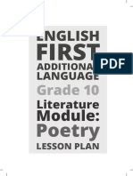 GR 10 Term 1 2019 EFAL Lesson Plan Poetry