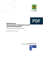 Desk - Review - On - The - Governance - and - Structure - of Local - Government - Associations - Executive - Summary - EN