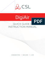 DigiAir Quick Guide & Instruction Manual 2016