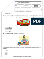 Simulado Matemática e Geografia 2 Bimestre 0k