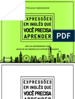 Expressões em Inglês Que Você Precisa Aprender