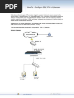 How To - Configure SSL VPN in Cyberoam