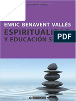 Benavent, Enric - Espiritualidad y Eduacion Social - Cropped
