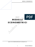 Modelli Econometrici Sbobine