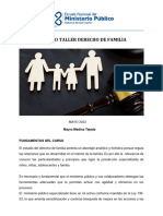 Diplomado Derecho y Procedimientos en Las Saloas de Familia