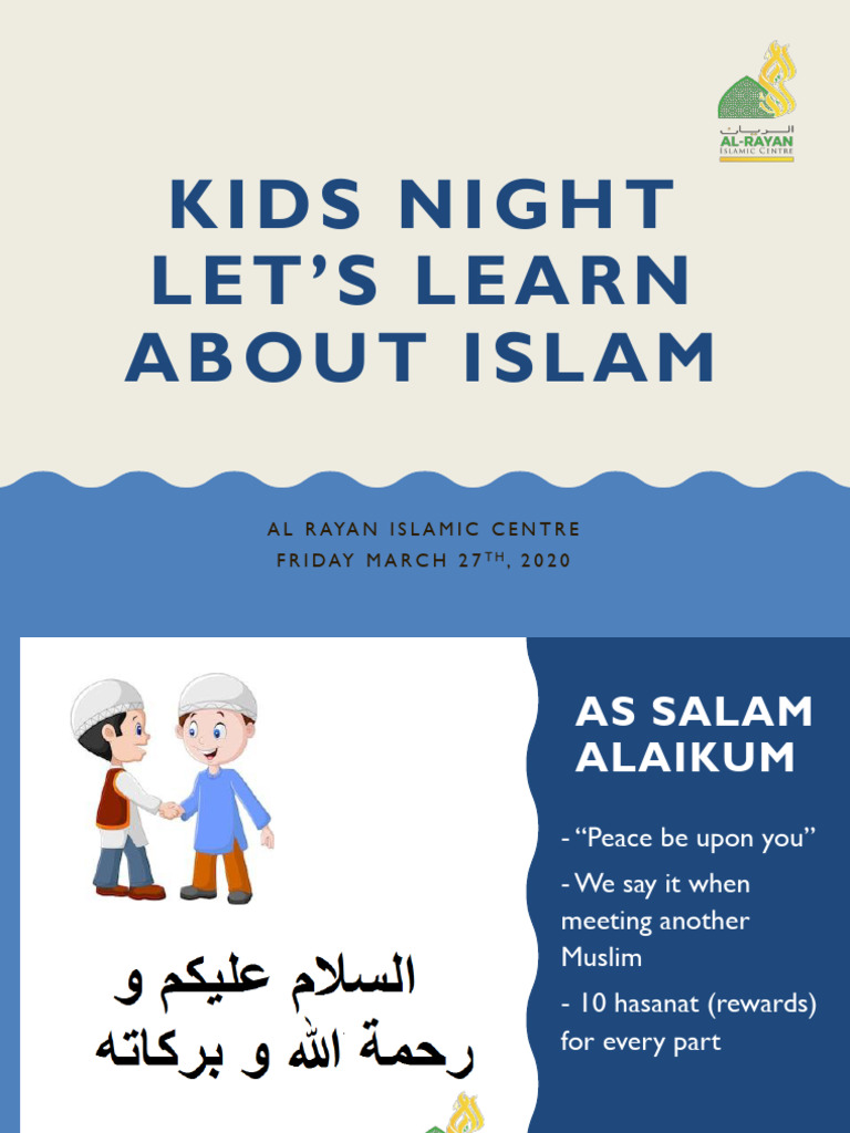 About Islam For Kids Pdf Prophets And Messengers In Islam Surah